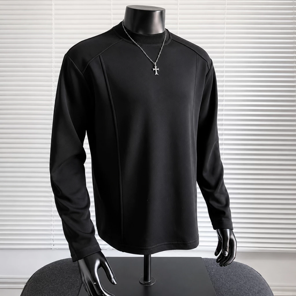 Áo Sweatshirt FKZ Unisex Nỉ 2Da Nam Nữ Áo Sweater Tay Dài Cổ Tròn Form Rộng Basic Thời Trang Hàn Quốc Áo Nỉ Thu Đông
