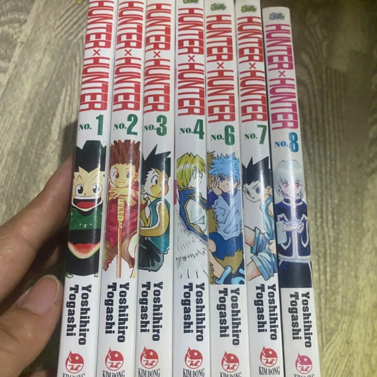Combo 7q vở Hunter x Hunter