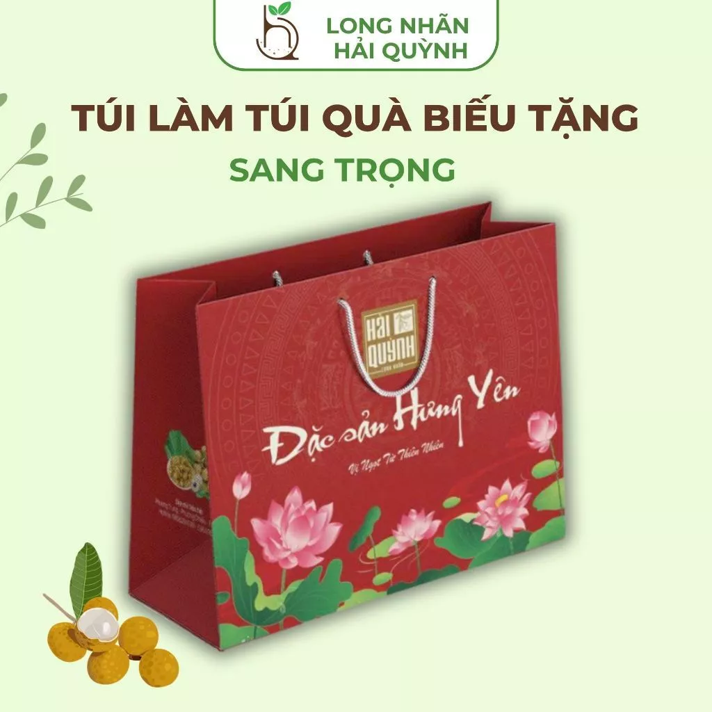 Túi Đỏ Làm Túi Đựng Quà Sang Trọng, Túi Trung Thu - Hải Quỳnh