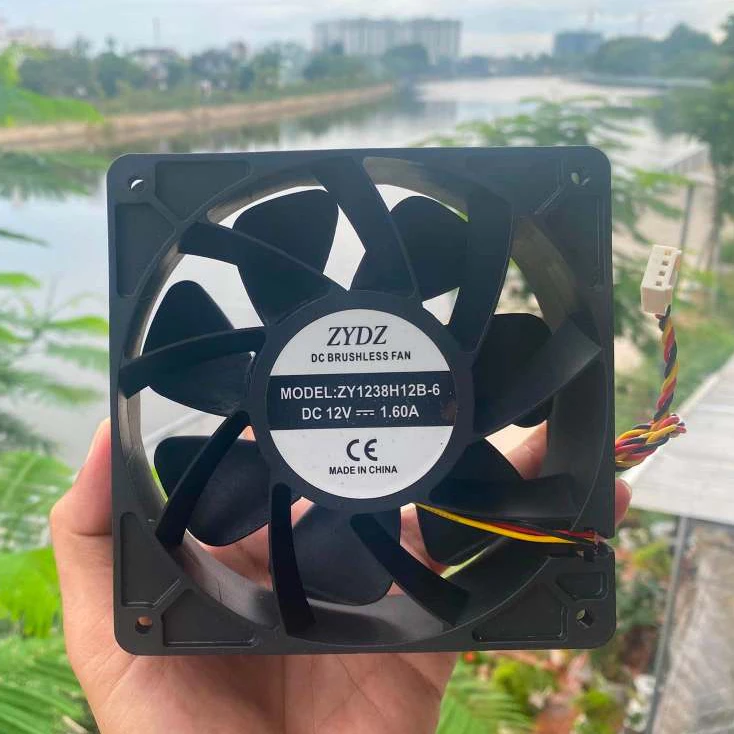 Fan 12V Siêu Tốc 12x12x3,5Cm rất mạnh dùng tản nhiệt cho thùng 4U hoặc Máy Tính (HÀNG MỚI)