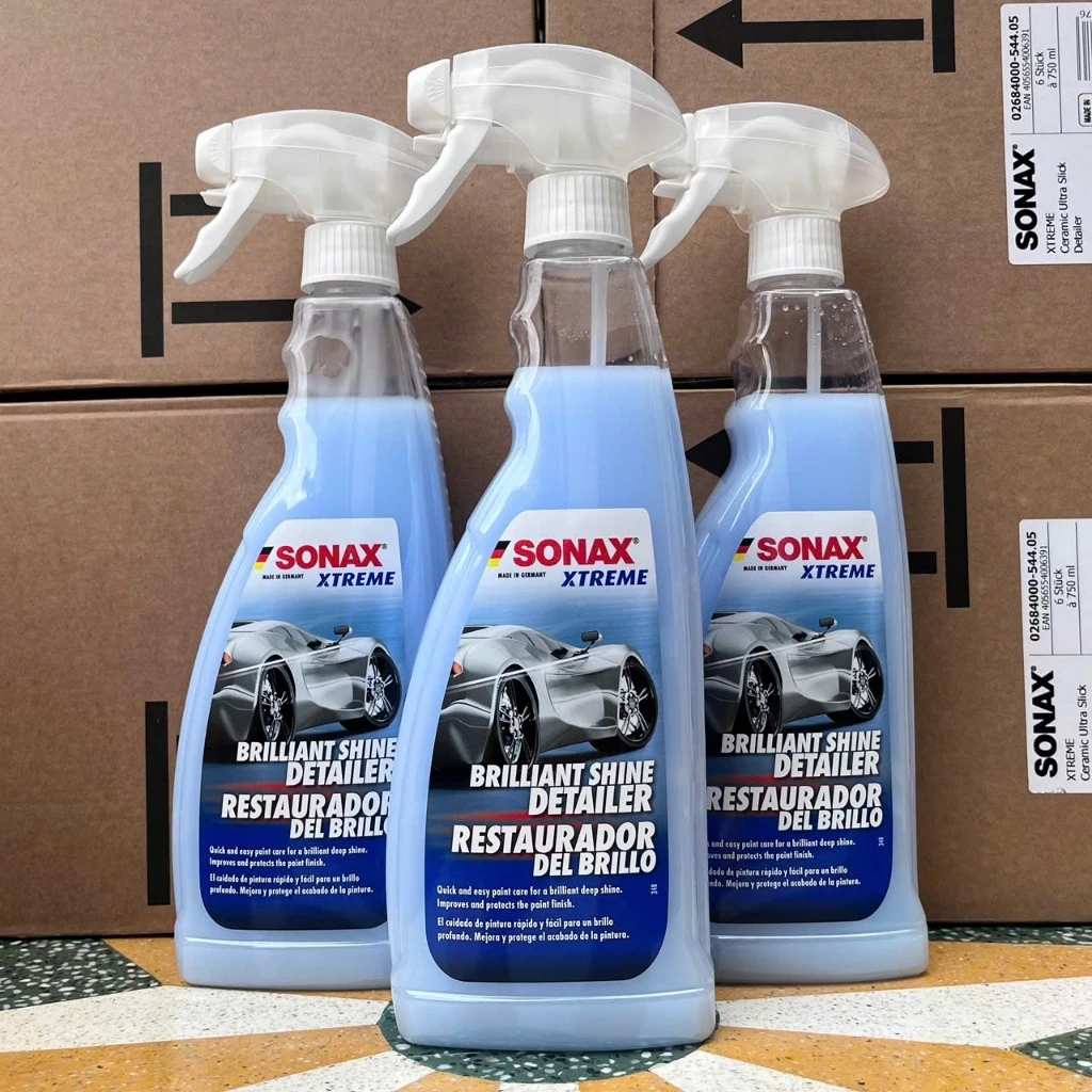 Đánh bóng nhanh sơn xe ô tô, xe máy - SONAX XTREME Briliant Shine Detailer 287400