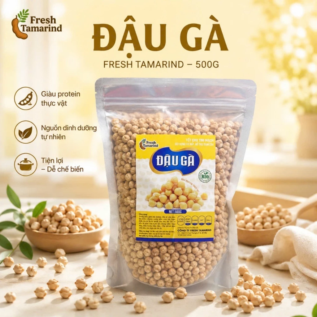 [500g] Đậu Gà 9mm - Dùng Tốt Cho Sức Khỏe