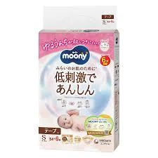 (Chính hãng, Đủ tem phụ) Tã dán, tã quần Moony Natural, Moony Blue đủ size NB66, S60, M46, L36, XL32
