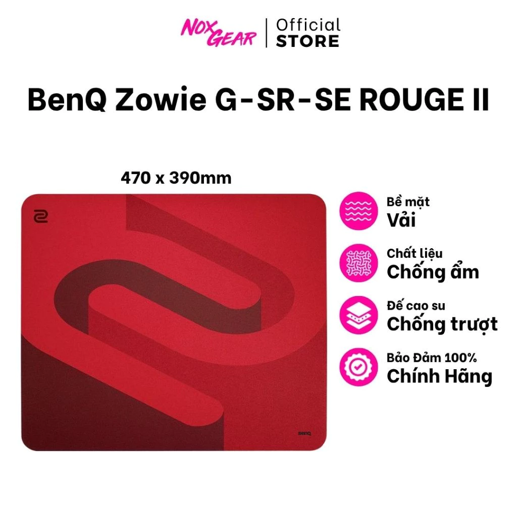 Lót Chuột BenQ Zowie G-SR-SE ROUGE II