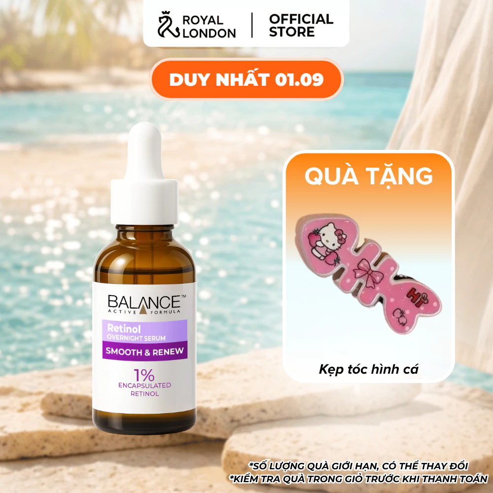 Serum giúp cải thiện nếp nhăn Balance Active Formula Retinol 1% 30ML