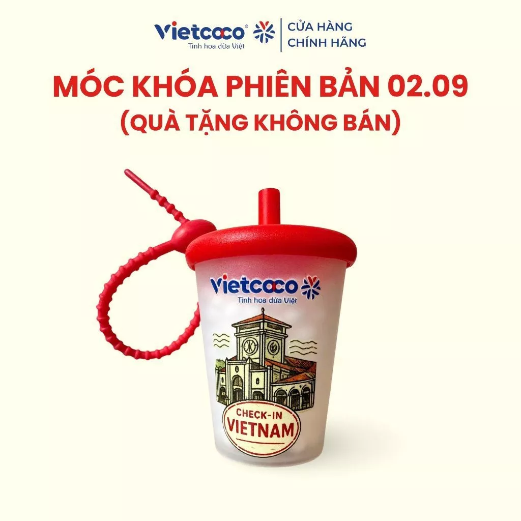 [QUÀ TẶNG KHÔNG BÁN] MÓC KHÓA PHIÊN BẢN 02.09