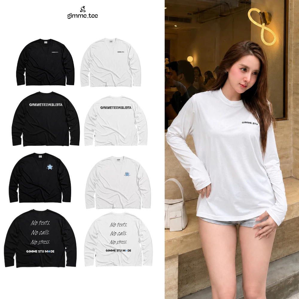 [Form Oversize] Áo Thun Tay Dài Form Oversize - Cotton Mềm - Vải Xịn - Áo Longsleev Unisex - GMTD23