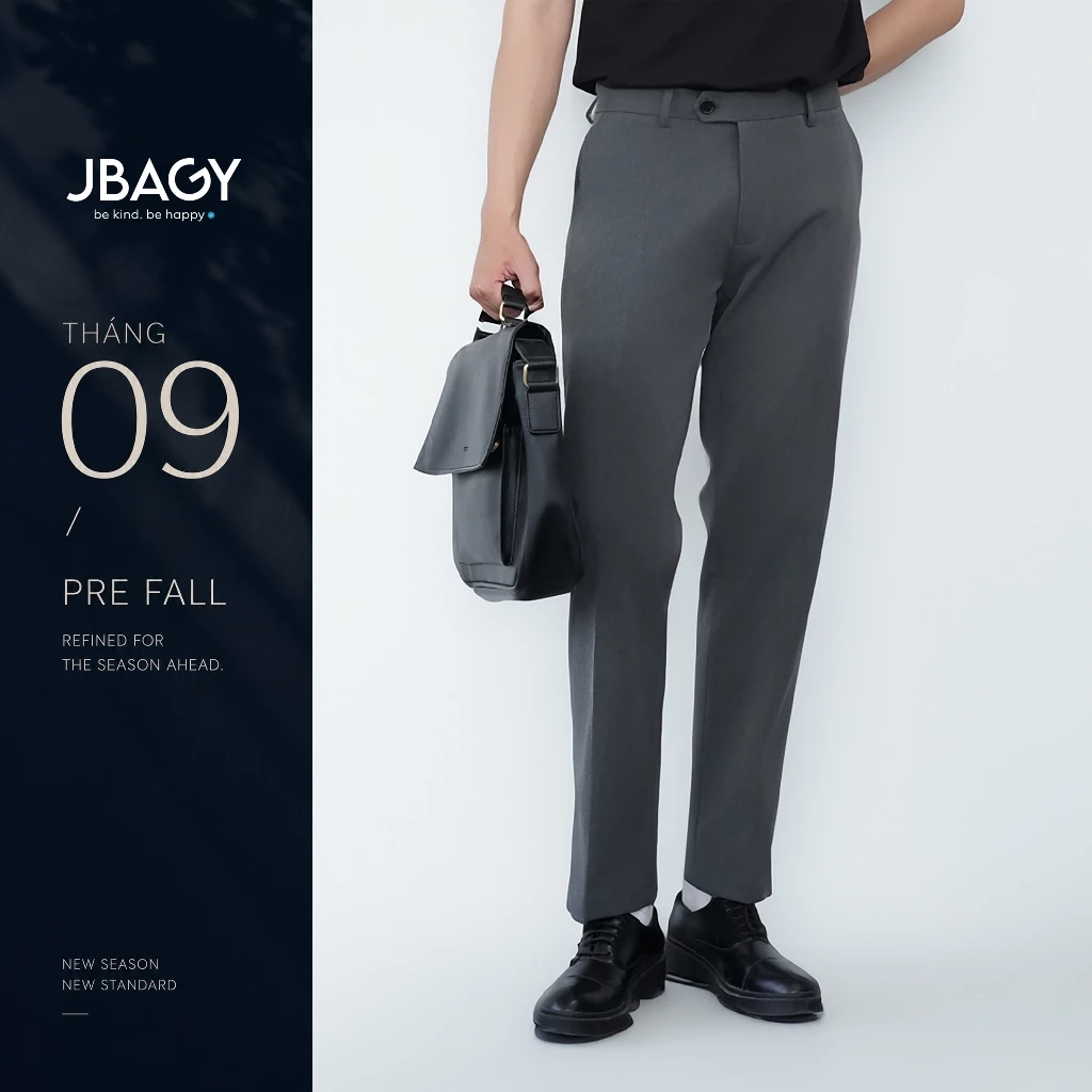 Quần Tây Âu Nam Slimfit Dáng Ôm Cao Cấp Vải 79 dầy dặn co giãn JBAGY JA04 (D14K26)