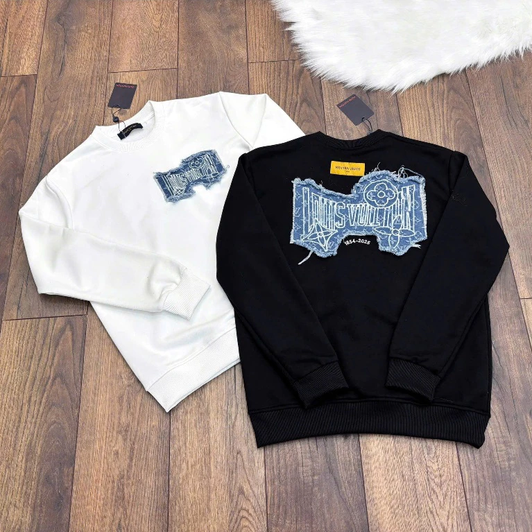 Áo Nỉ Thu Đông Sweater Lờ Vê Xanh In Hình Cực Nét Chất Nỉ Bông Dày Dặn Cho Ae Boy Phố Cực Hottrend 2026
