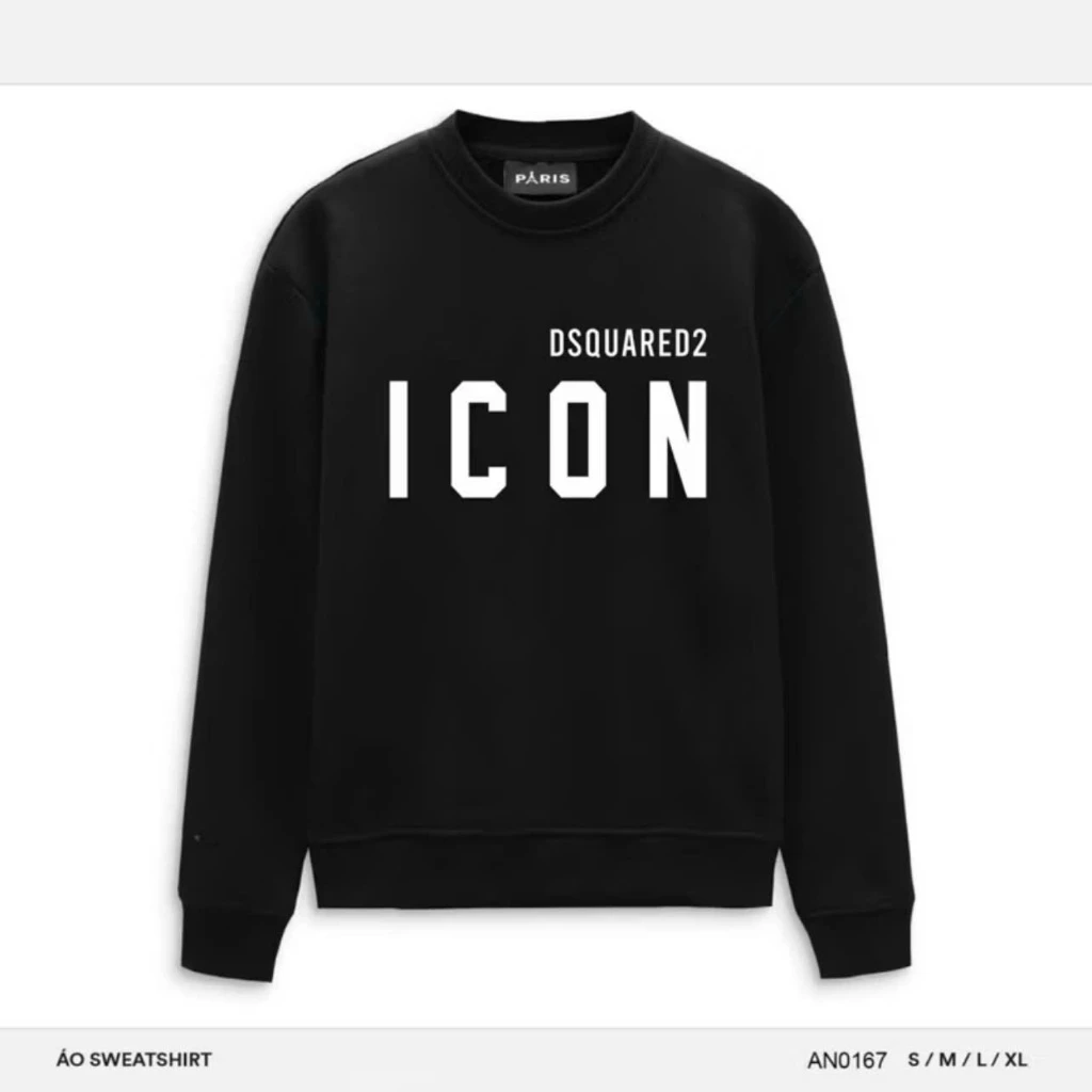 Áo Nỉ Thu Đông Sweater Icon Dsq2 In Hình Cực Nét Chất Nỉ Bông Dày Dặn Cho Ae Boy Phố Cực Hottrend 2026