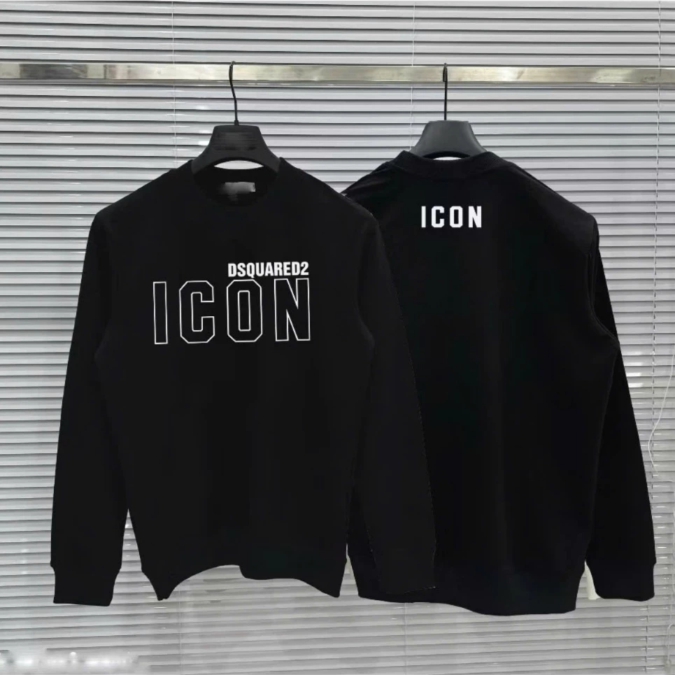 Áo Nỉ Thu Đông Sweater Icon Dsq2 In Hình Cực Nét Chất Nỉ Bông Dày Dặn Cho Ae Boy Phố Cực Hottrend