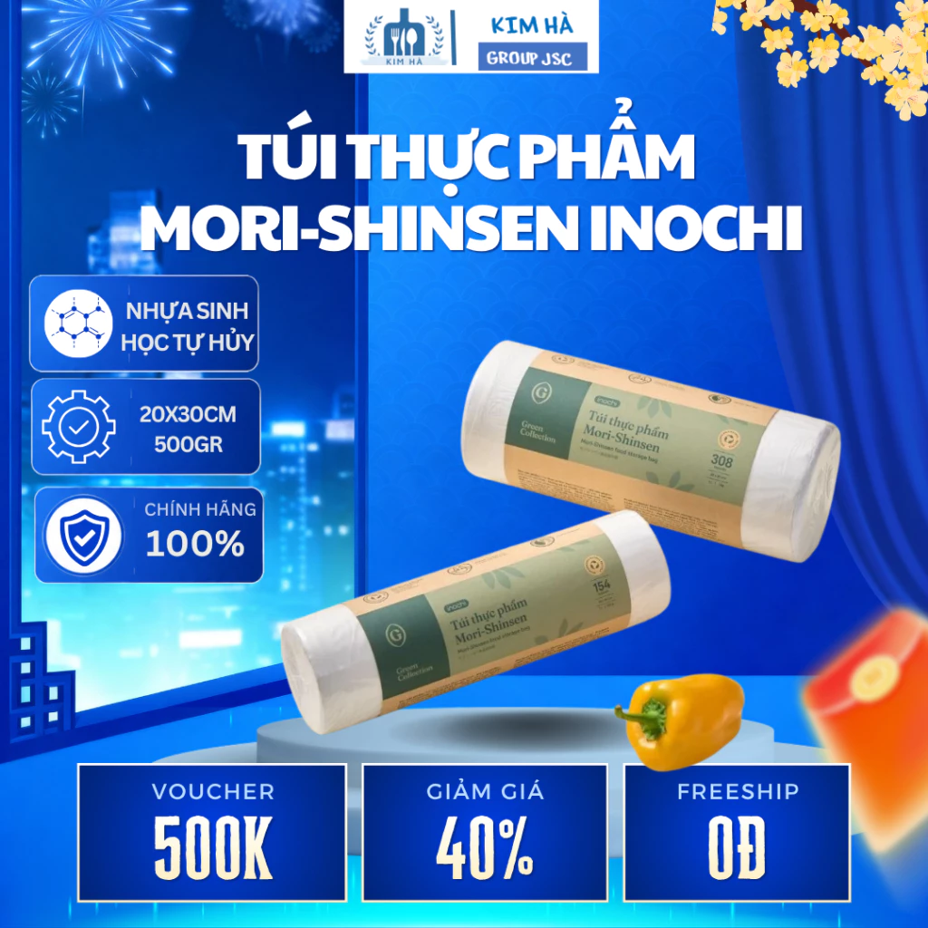 Màng Bọc Thực Phẩm PE Shinsen 30cm X 10000cm Chất Liệu An Toàn, Tiện Lợi Bảo Quản Thực Phẩm - Kim Hà Group Jsc
