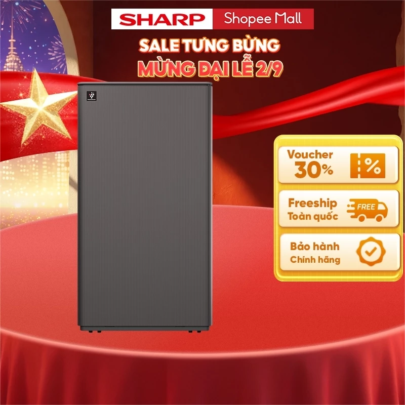 Máy tạo Plasmacluster ION và hút ẩm DW-T30FV-H/W Sharp, Lọc không khí 37m2 - Hàng chính hãng