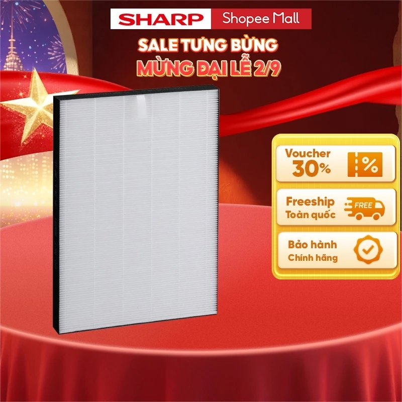 Bộ Lọc HEPA Sharp FZ-E16AHF Dành Cho Máy DW-E16FA-W - Hàng Chính Hãng