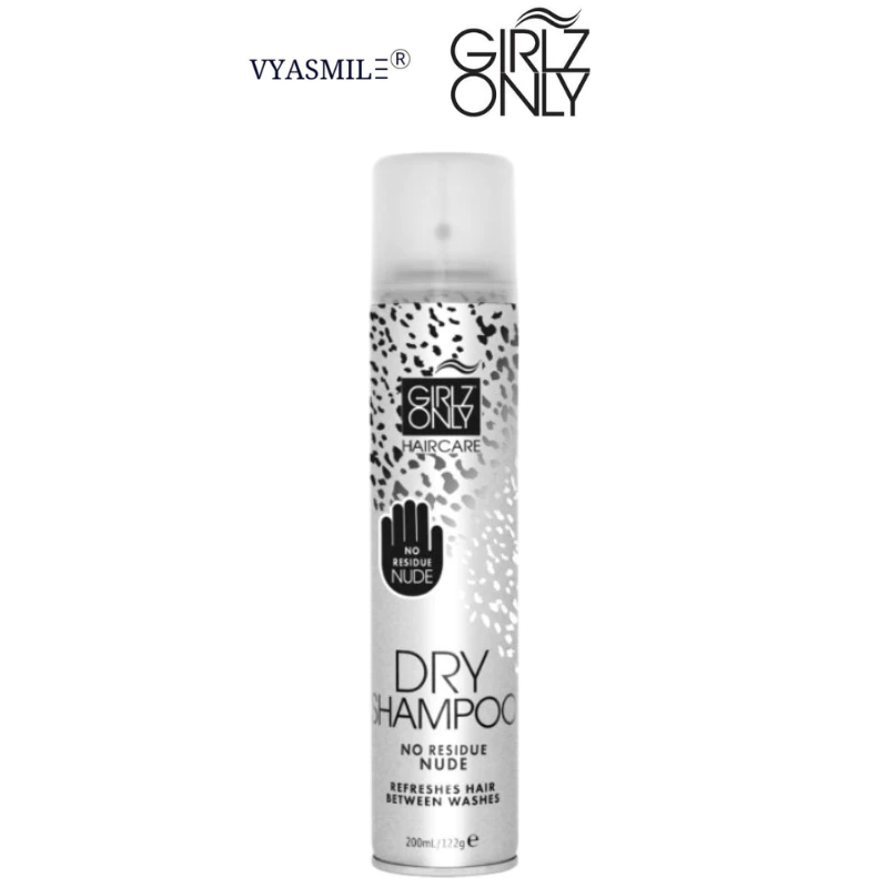 Dầu Gội Khô Dry Shampoo Girlz Only No Residue Nude 200ml