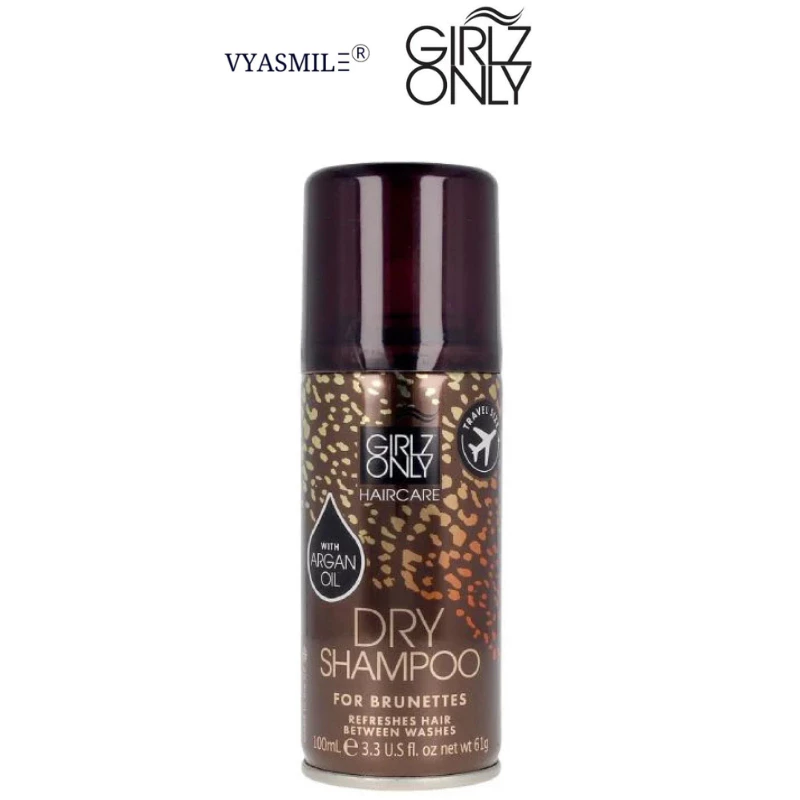 Dầu Gội Khô Dry Shampoo Girlz Only For Brunette (Nâu) Travel Size 100ml