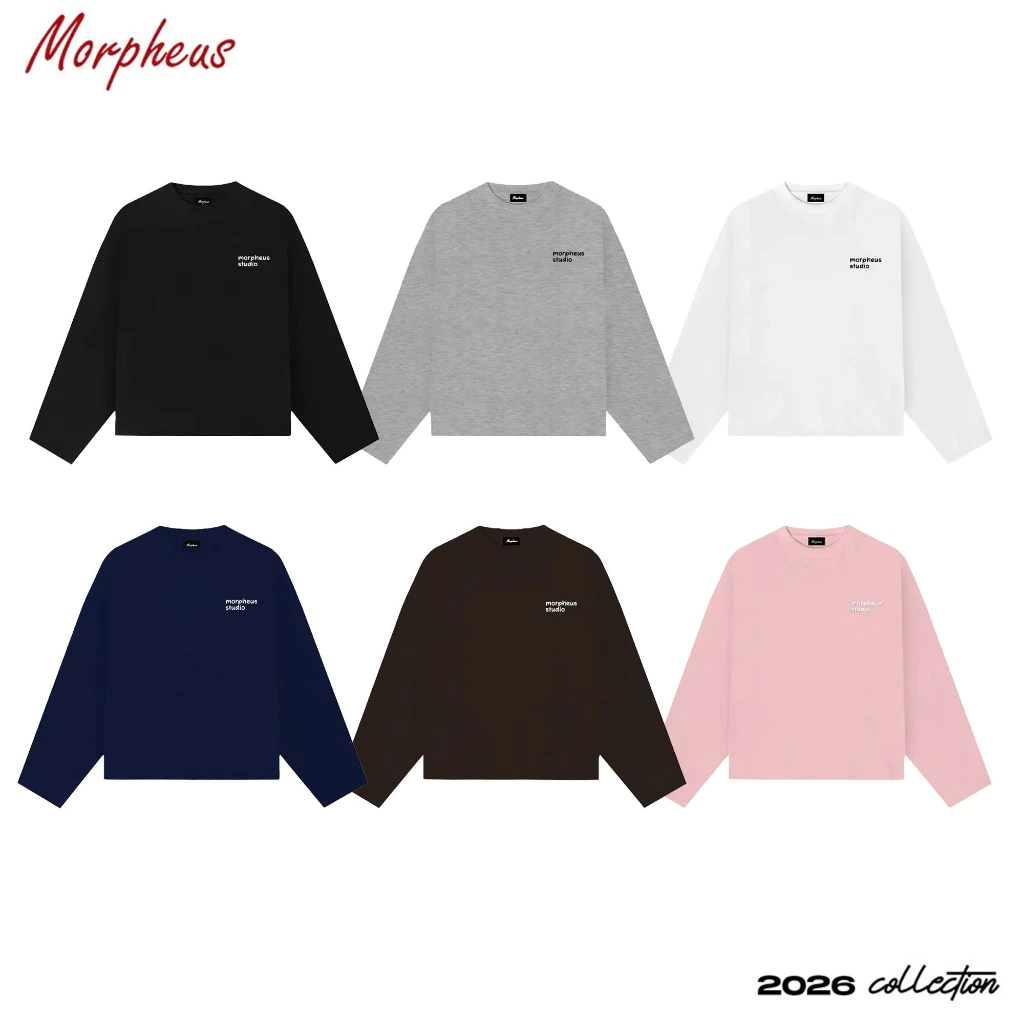 Áo thun tay dài Local Brand Morpheus,Boxy LONGSLEEVE You're Always Good cotton, 260gsm, Áo thun tay dài form rộng Unisex