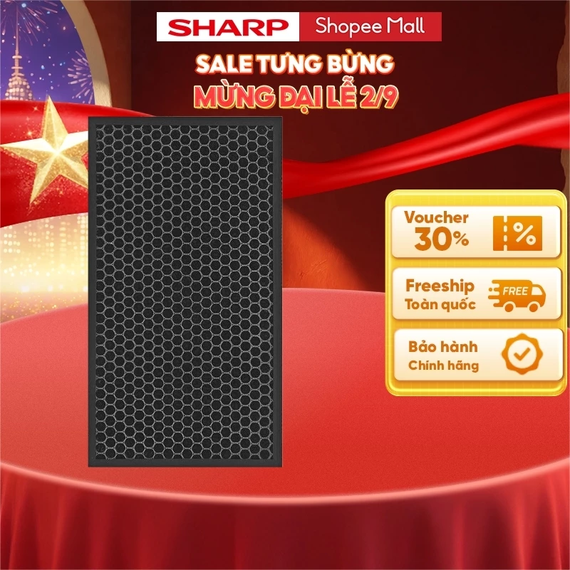 Bộ Lọc Khử Mùi Sharp FZ-J80DFE Dành Cho Các Máy FP-J60E-W, FP-J80EV-H - Hàng Chính Hãng