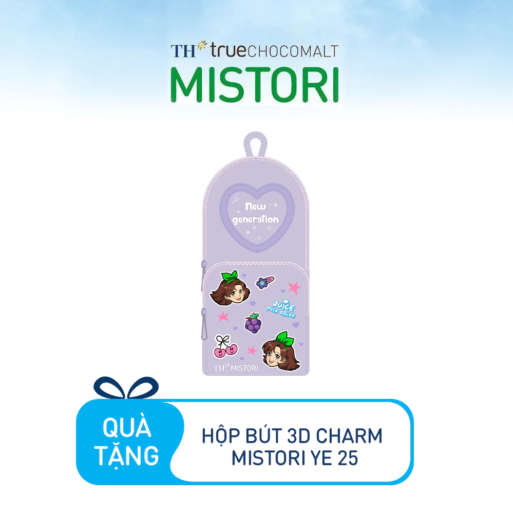 [Hàng tặng không bán] Hộp bút 3D charm MISTORI YE 25
