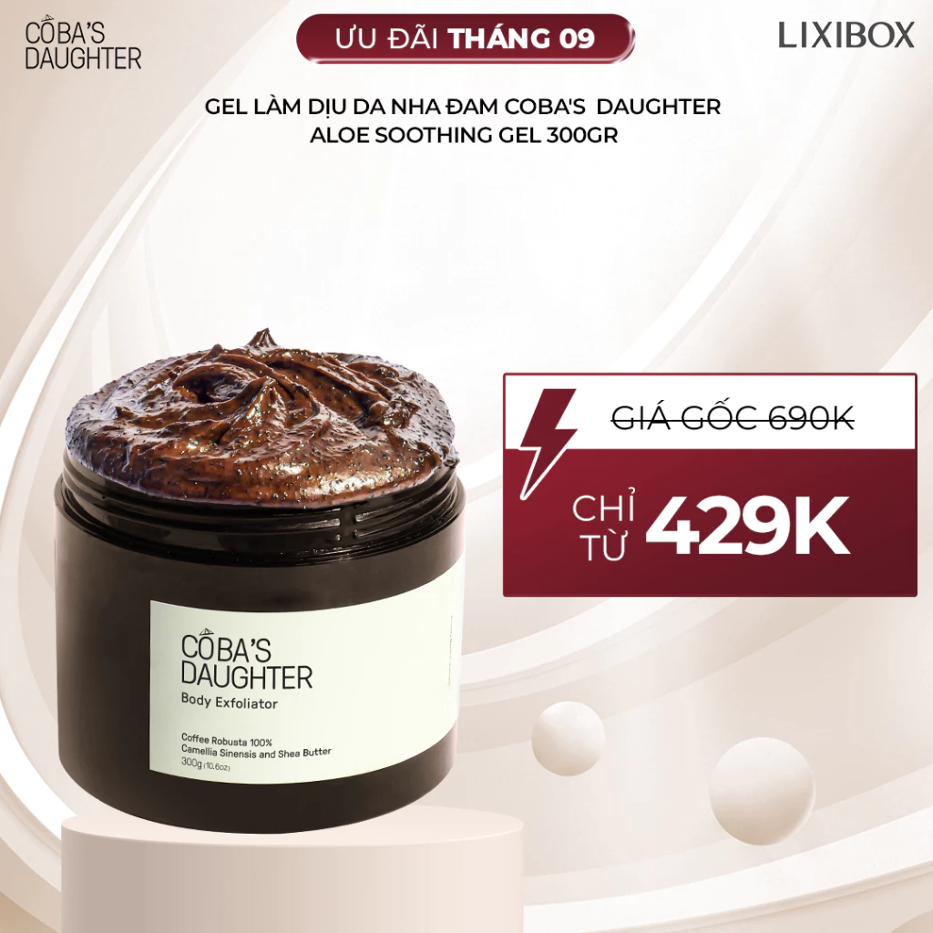 Tẩy Da Chết CoBa’s Daughter Body Exfoliator 300gr