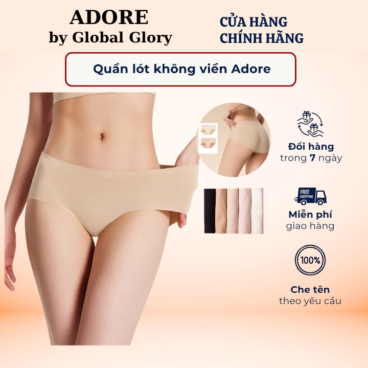 [KOC] Quần Lót Nữ Su Lạnh Lưng Cao Adore, Co Giãn 4 Chiều Không Viền Mềm Mịn Thông Thoáng