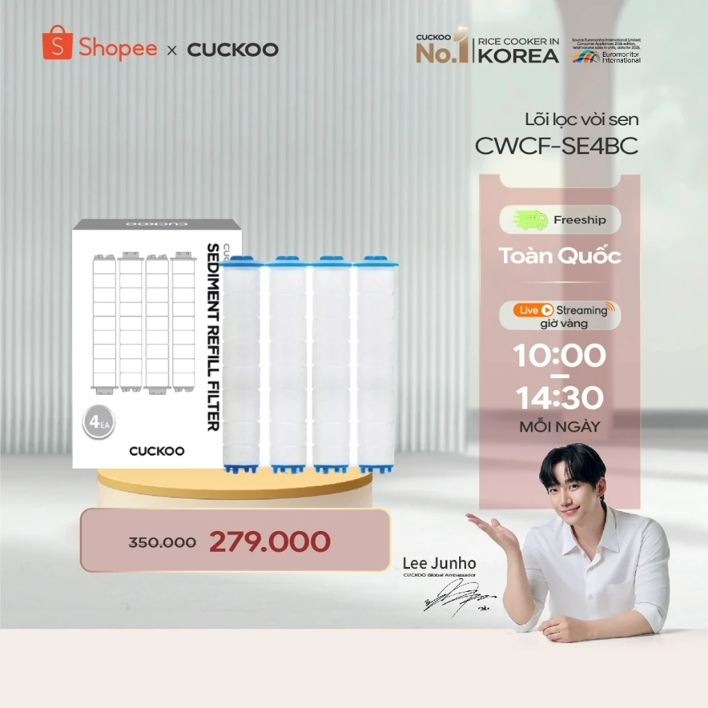Lõi lọc cặn Cuckoo CWCFSE4BC HÀNG CHÍNH HÃNG CHẤT LƯỢNG HÀN QUỐC