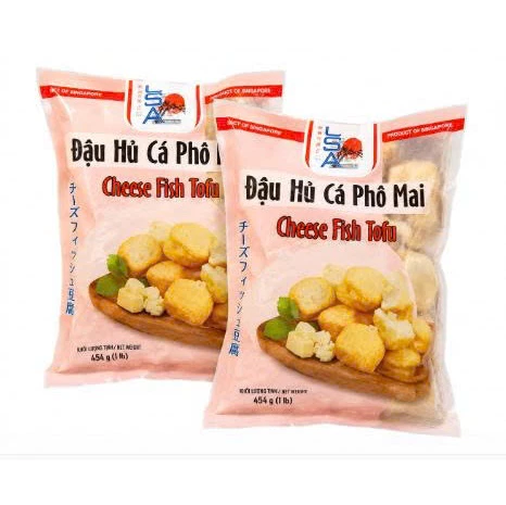 Đậu hủ phô mai Yosa 450gr, Phô Mai,Đậu hũ phô mai tươi, viên thả lẩu, Đồ Ăn Vặt chiê rán đều hấp dẫn