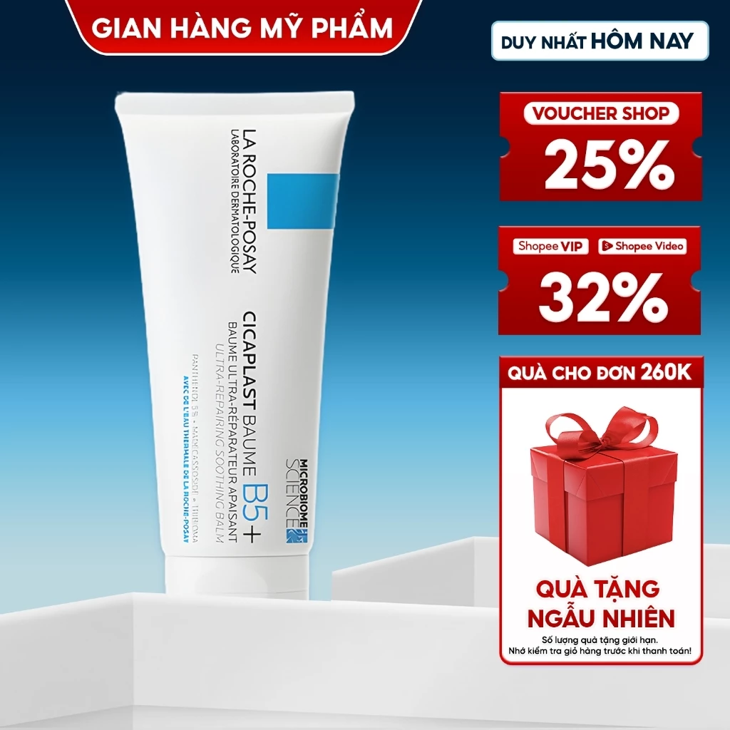 Kem dưỡng ẩm & phục hồi đa năng La Roche-Posay Cicaplast Baume B5+ giúp phục hồi da -40ml