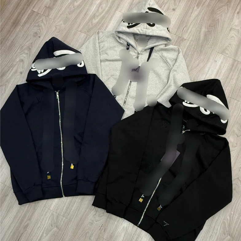 áo hoodie hottrend 2026 vải chân cua dày dặn không xù lông