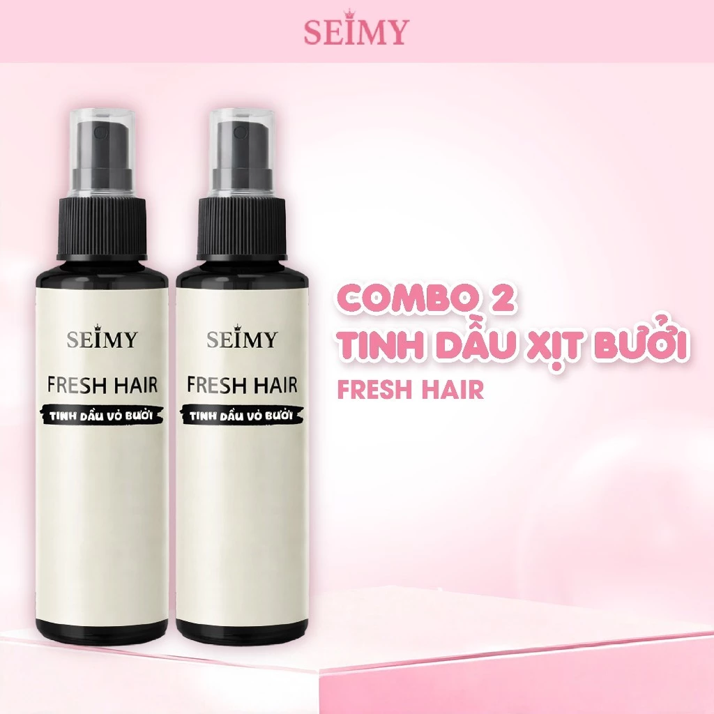 Combo 2 Tinh Dầu Bưởi Seimy - Fresh Hair 100ml