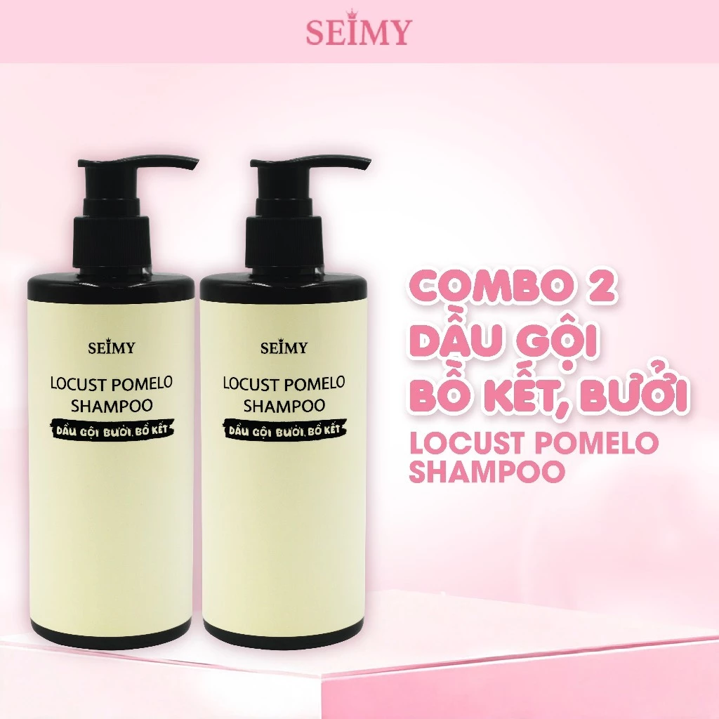 Combo 2 Dầu Gội Seimy - Locust Pomelo Shampoo