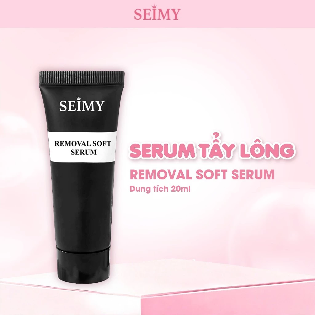 Serum Dưỡng Tẩy Lông SEIMY - Removal Soft Serum dịu nhẹ lành tính dành cho vùng nách, tay chân, vùng kín