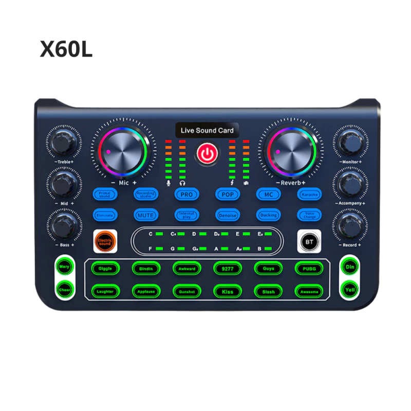 Sound Card X60L - Kết Nối Bluetooth, Cắm Là Dùng Cho Điện Thoại