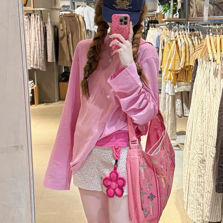 Áo thun nữ tay dài chất xược cotton mõng nhẹ mặc hè siêu mát, áo tay dài nữ menina mặc hè