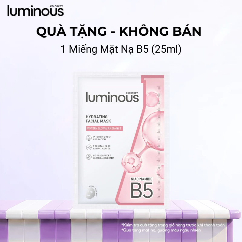 1 Miếng Mặt Nạ Giấy Colorkey Luminous | 25ml/ Miếng