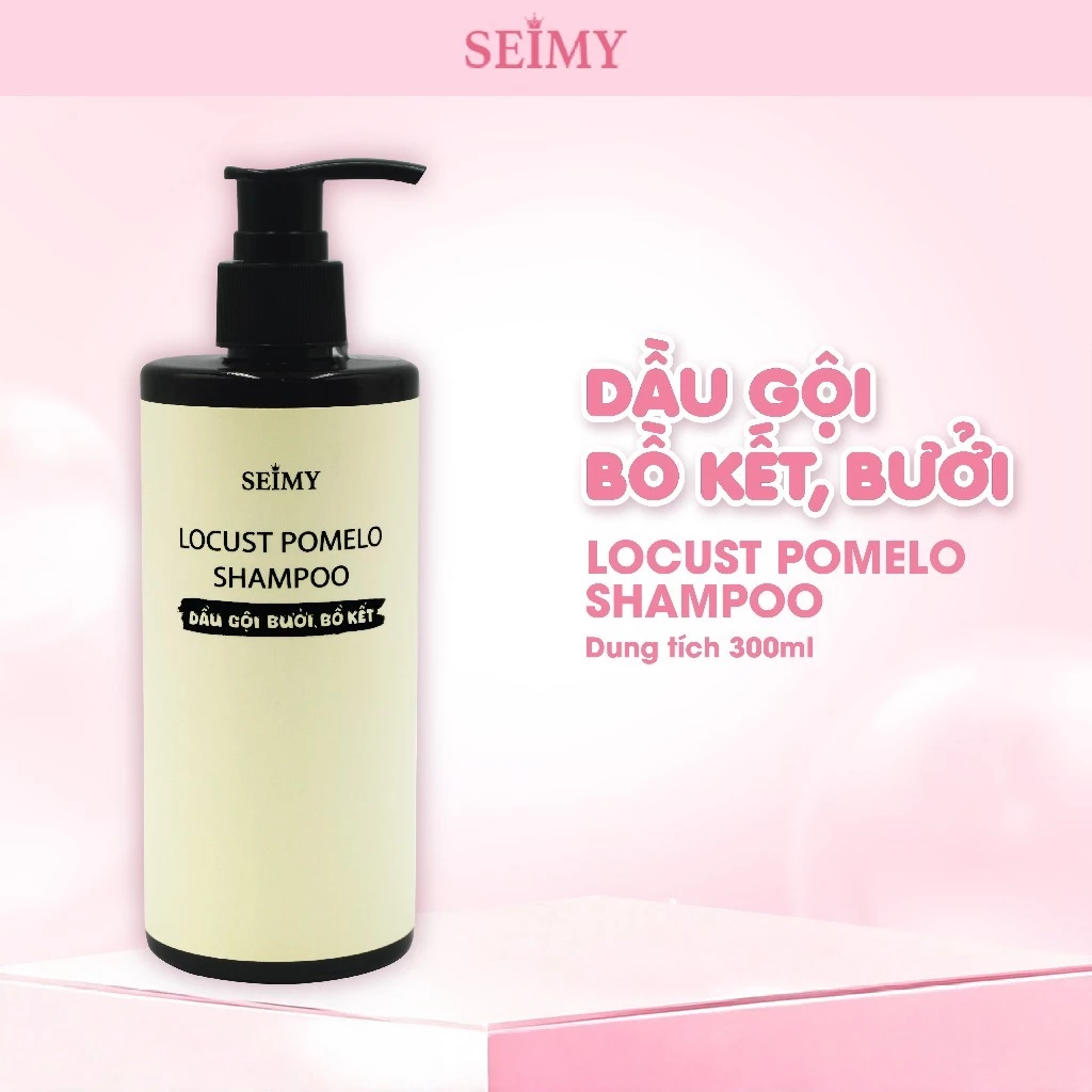 Dầu gội bồ kết, bưởi SEIMY - Locust Pomelo Shampoo