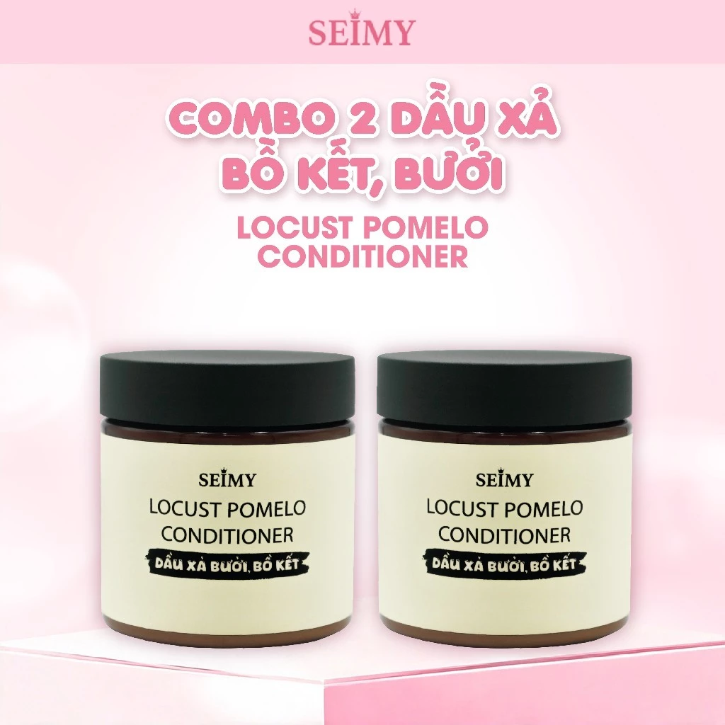 Combo 2 Dầu Xả Seimy - Locust Pomelo Conditioner