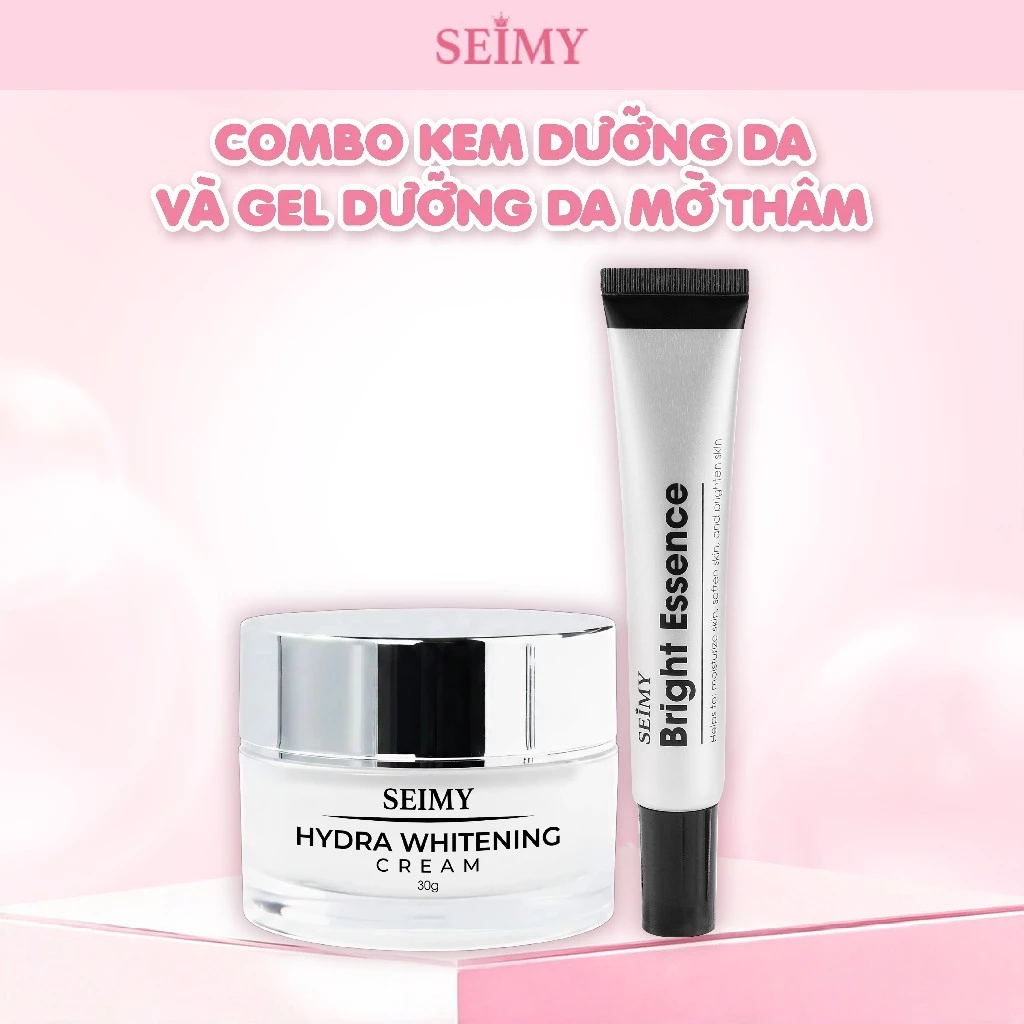 Combo Gel Dưỡng Mờ Thâm và Kem Dưỡng Da Seimy