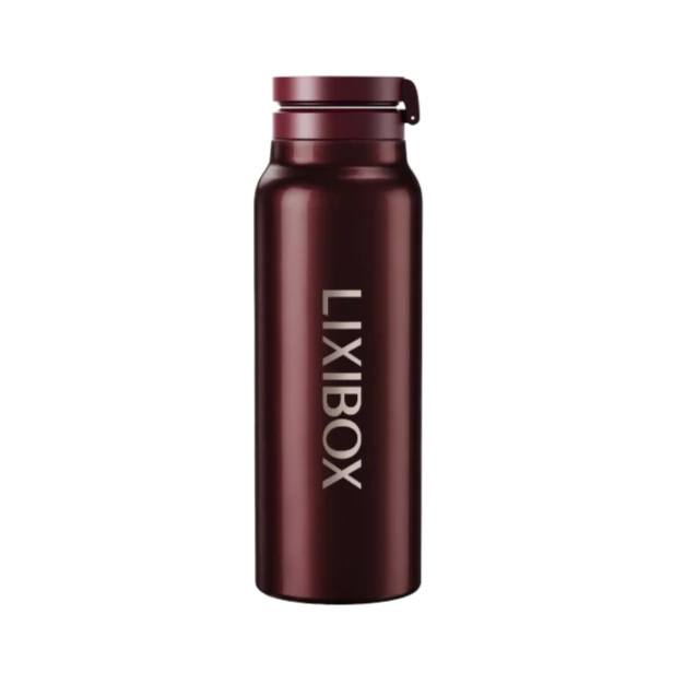 [Gift] Bình Giữ Nhiệt Lixibox Snap and Sip Tumbler - Màu Burgundy