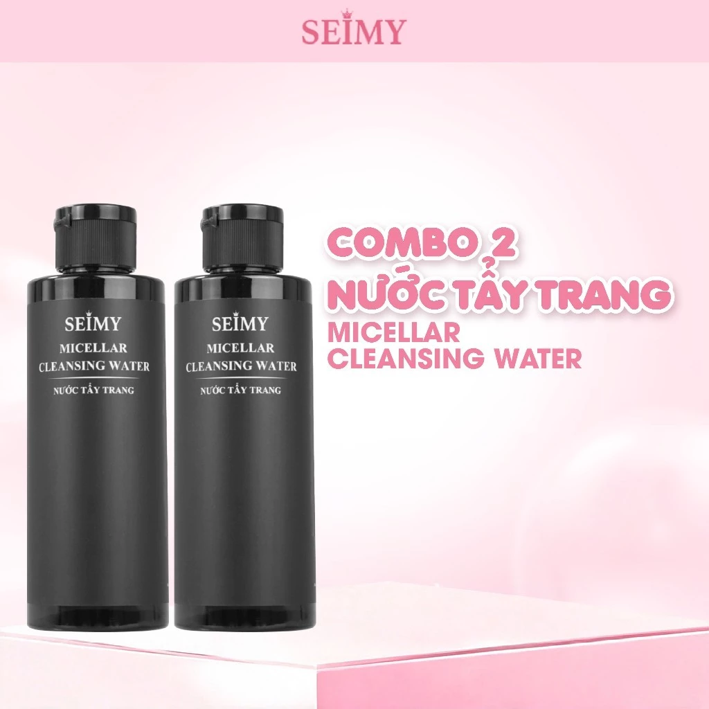 Combo 2 Chai Nước Tẩy Trang Seimy - Micellar Cleansing Water