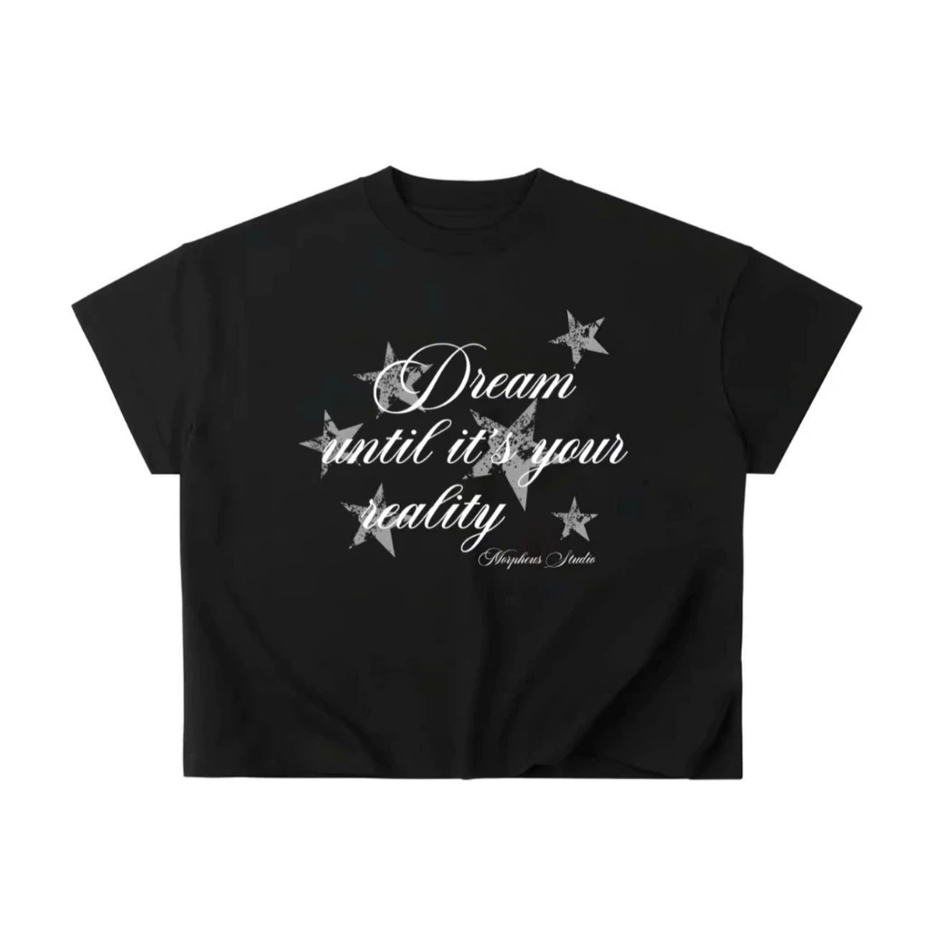 Áo Thun Boxy Ngôi Sao DREAM Cotton 260gsm Unisex Nam Nữ Form Rộng Áo Thun Local Brand Morpheus Form Boxy