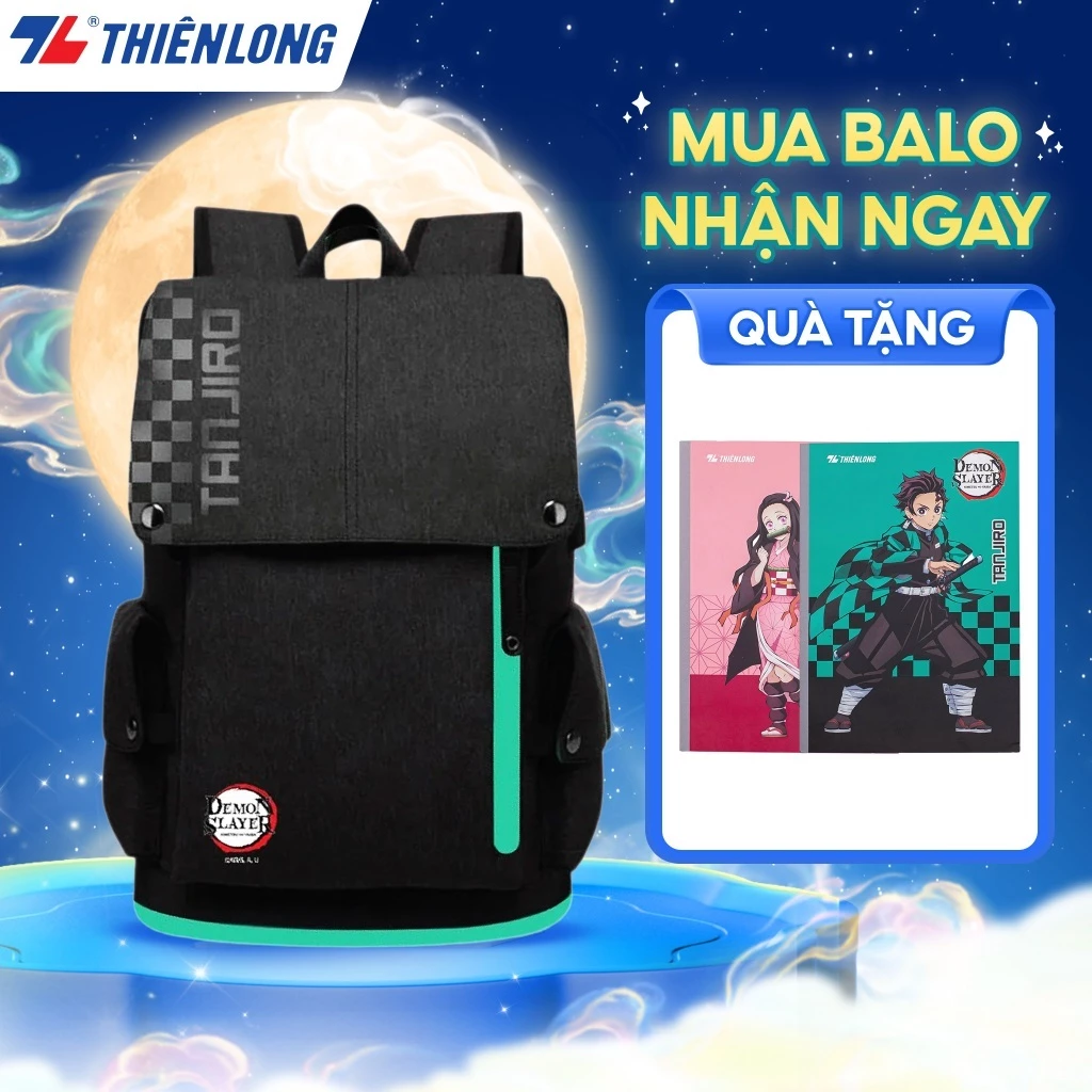 Cặp - Balo Thiên Long - dành cho học sinh Phiên bản Demon Slayer