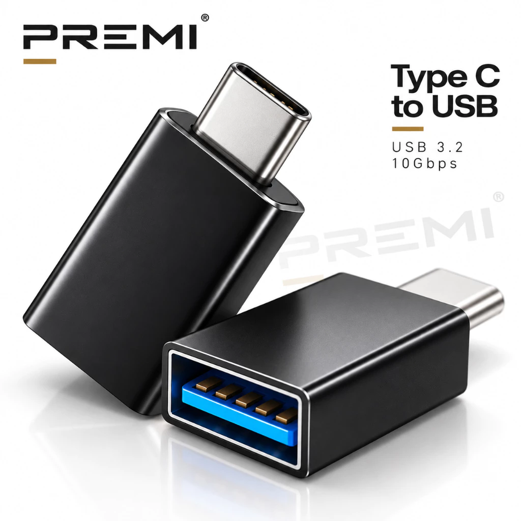Đầu Chuyển Type C Sang USB 3.2 10Gbps OTG Hợp Kim Cao Cấp NYT CD111