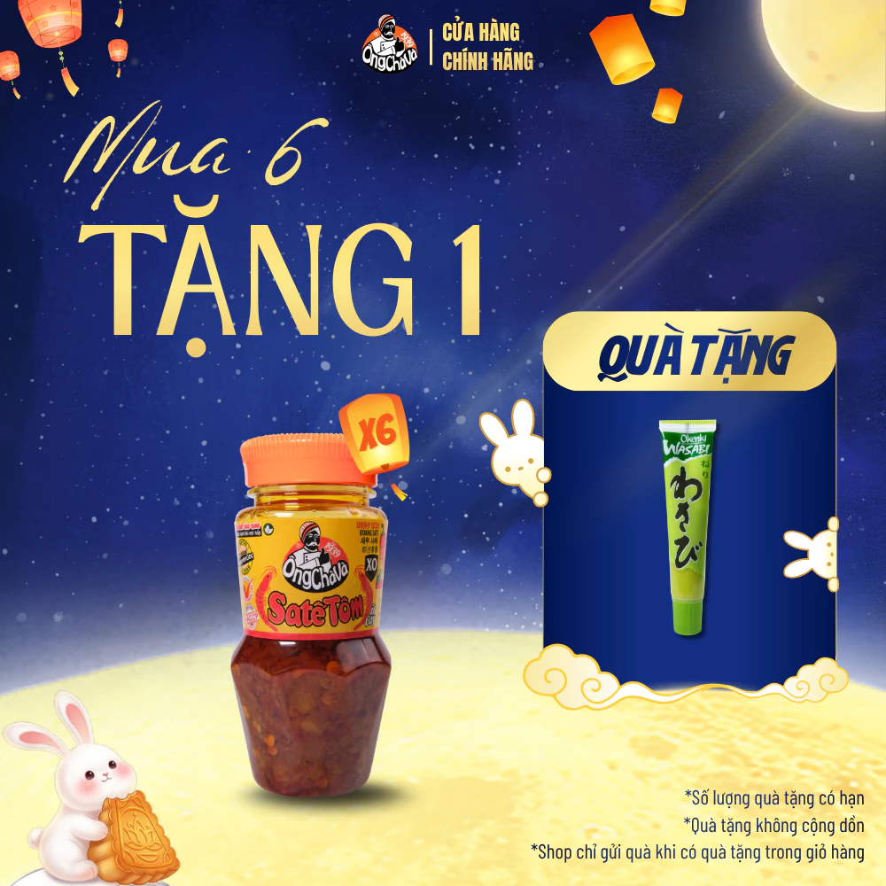 Sa Tế Tôm XO thương hiệu Ông Chà Và 90gr - Hàng Chính Hãng