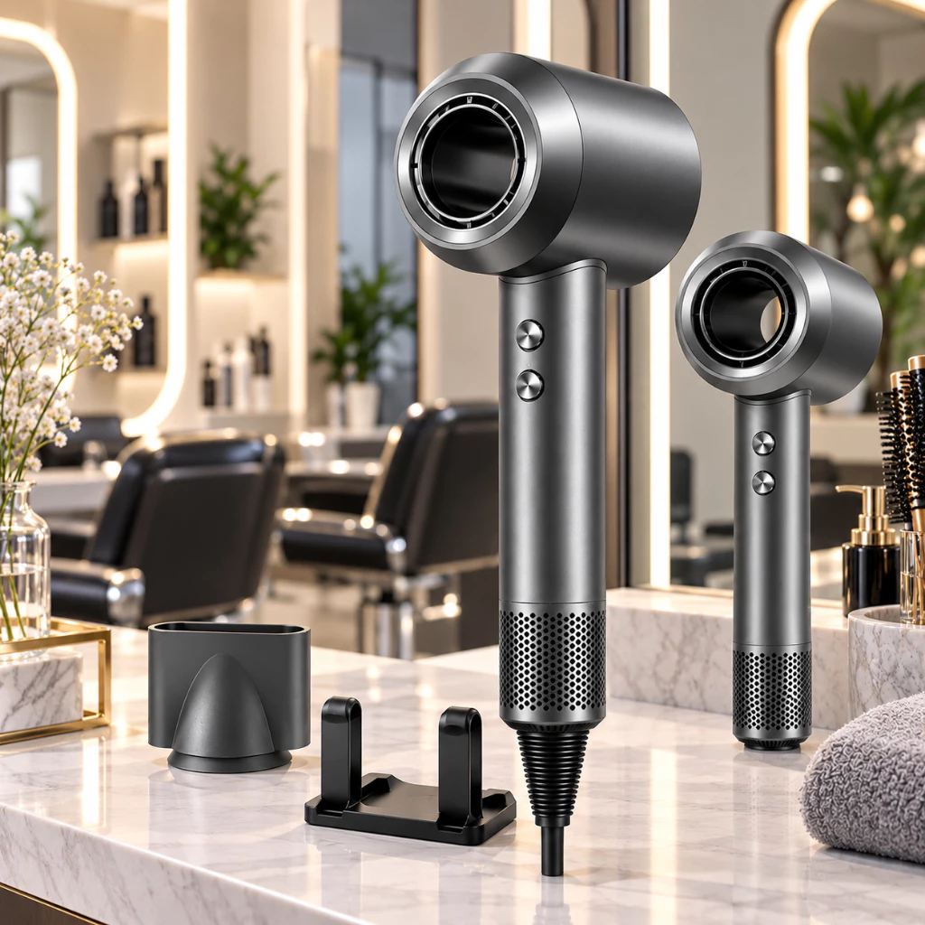 Máy Sấy Tóc Ion Âm Gió Mạnh, Làm Khô Tóc Nhanh, Hỗ Trợ Giảm Xù Rối, Giúp Tóc Mượt Màng, Bóng Khỏe