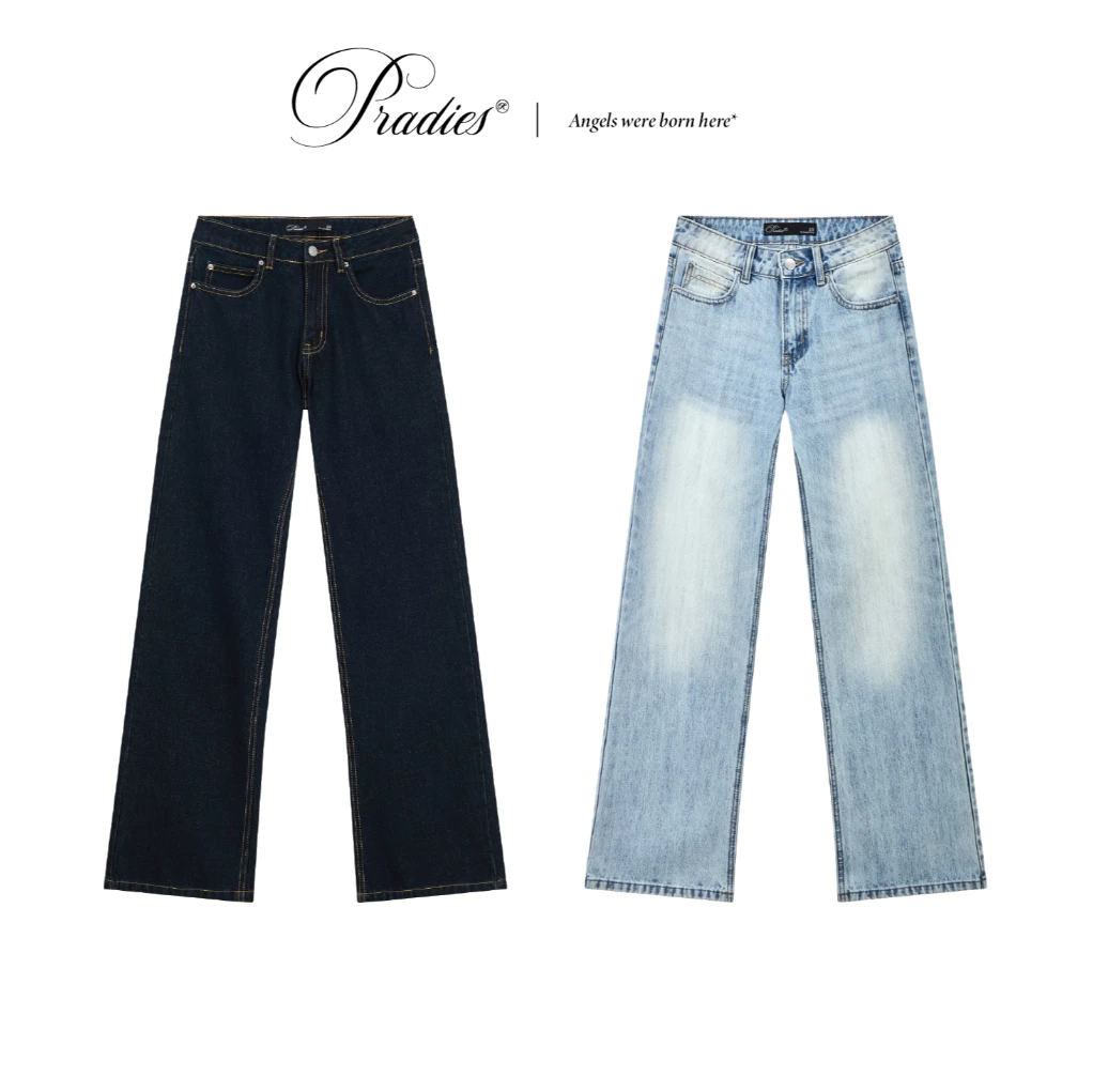 Quần Jeans Nữ Phom Suông PRADIES - Hard