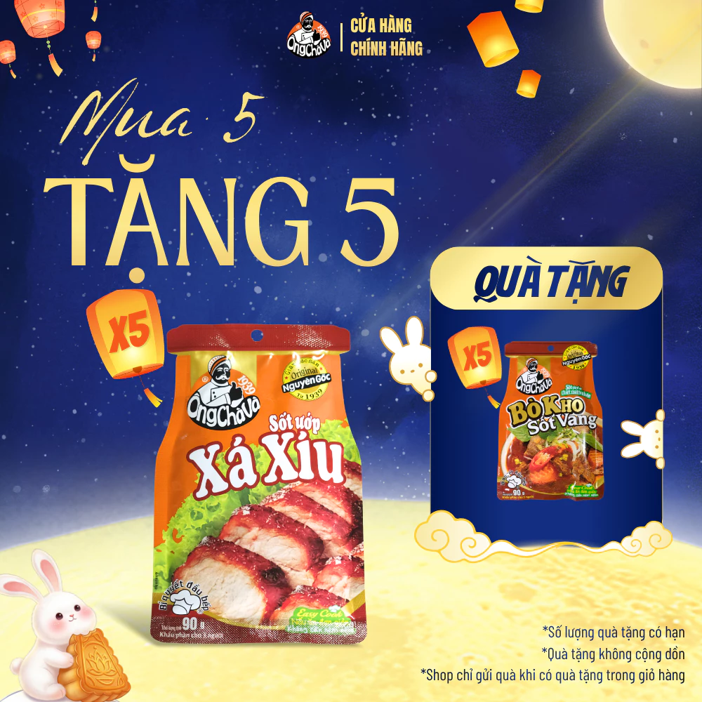 Sốt Xá Xíu thương hiệu Ông Chà Và 90gr  - Hàng Chính Hãng