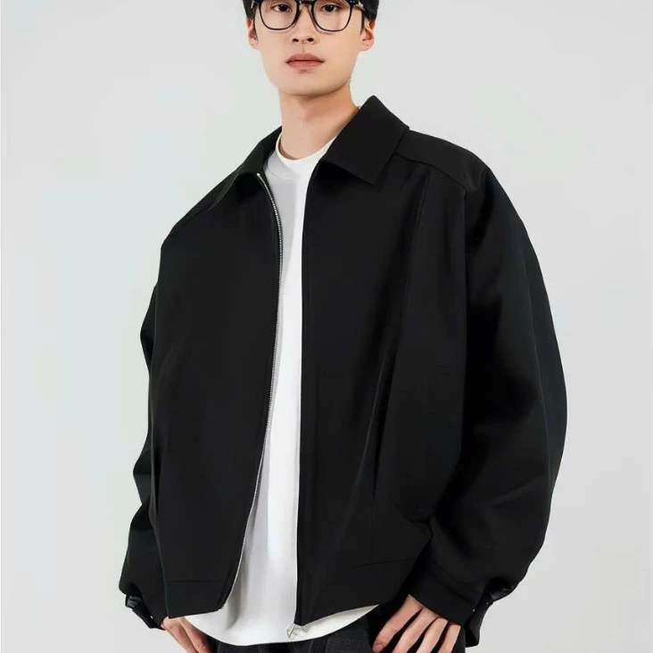 Áo khoác dù nam cổ sơ mi 2 lớp vải dù 2 lớp chống gió Bảo đăng menswear jacket.