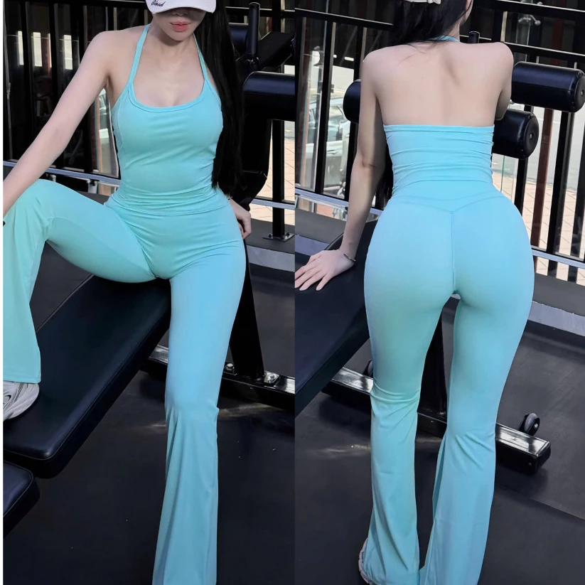 MIDORI SPORT - SET YẾM DÁNG LOE - SYLD - THUN LẠNH LULU - KÈM MÚT RỜI  - THÍCH HỢP ĐI TẬP GYM , YOGA , AEROBIC,...