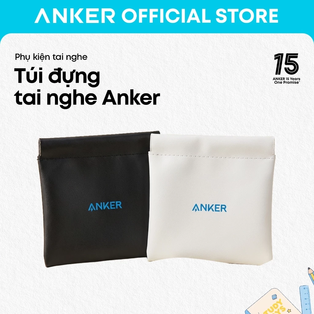 Túi đựng tai nghe Anker – túi thu gọn tai nghe chống sốc, nhỏ gọn tiện lợi